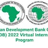 African Development Bank Virtual Internship Program 2022/2023