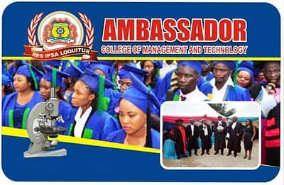 Ambassador College of Management and Technology School Fees Schedule 2022/2023