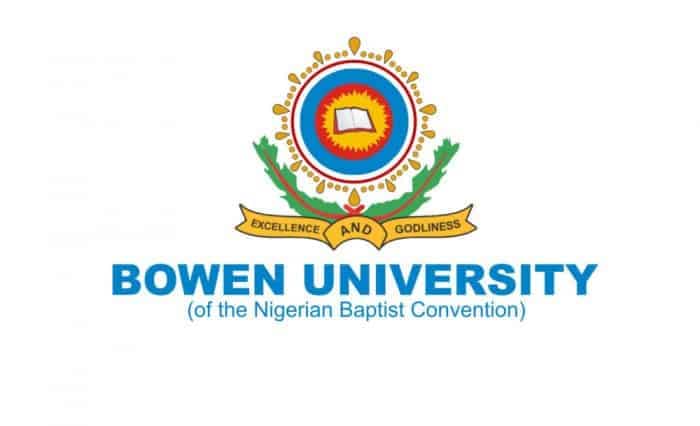 Bowen University Admission Form for 2022/2023 Session